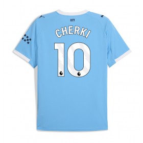 Pánské fotbalový oblečení Manchester City Rayan Cherki #10 Domácí košile 2025-26 Krátkým Rukávem